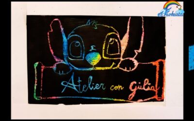 L’Atelier con Giulia: Graffiti con Pastelli a Cera