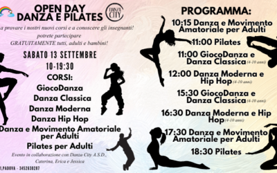 OPEN DAY – DANZA E PILATES